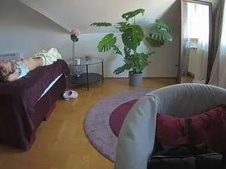 Camsoda Private Sex Chat of voyeurcam-julmodels-whitebed-6