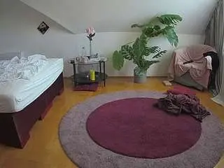 Camsoda Adult Video Chat of voyeurcam-julmodels-whitebed-6
