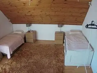 Camsoda Free Live Porn of voyeurcam-julmodels-whitebed-2