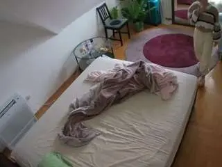 Camsoda Adult Video Chat of voyeurcam-julmodels-whitebed-4