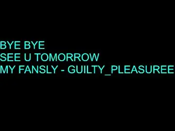 Chaturbate Live Porn of guilty_pleasureee