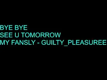 Chaturbate Adult Webcam of guilty_pleasureee