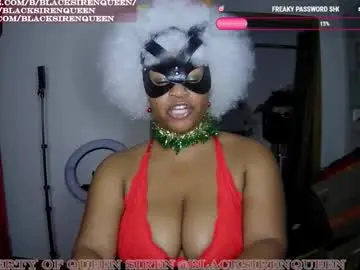 Chaturbate Best live sex cam show of blacksirenqueen