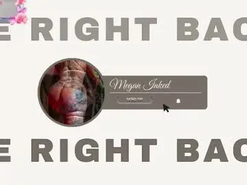 Chaturbate Best live sex cam show of megan_inked_