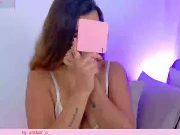 Chaturbate Best live sex cam show of ambar_carterr