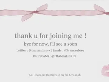 Chaturbate Live Sex of transaubrey