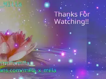Chaturbate Live Sex of milla_milla