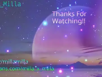 Chaturbate Free Live Porn of milla_milla