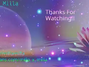 Chaturbate Live Sex of milla_milla
