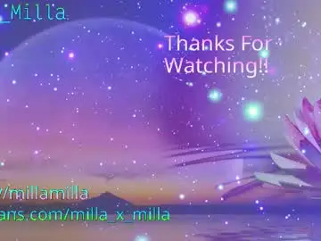 Chaturbate Free Porn Cam of milla_milla