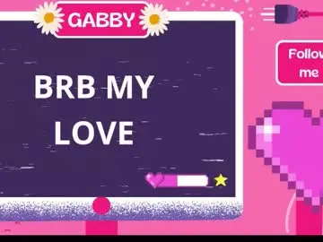 Chaturbate Adult Webcam of gabbymendez21