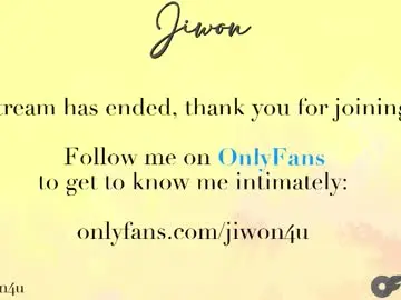 Chaturbate Watch Live Sex Cams of jiwon4u