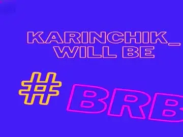 Chaturbate Free Live Porn of karinchik_