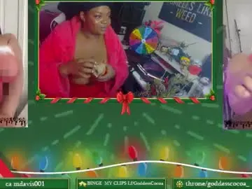 Chaturbate Best live sex cam show of goddesscocoaa