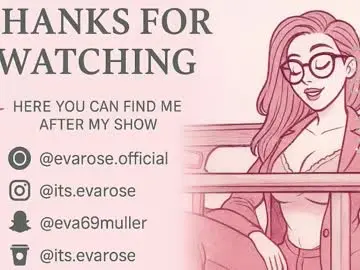 Chaturbate Best Webcam of evarose_xo