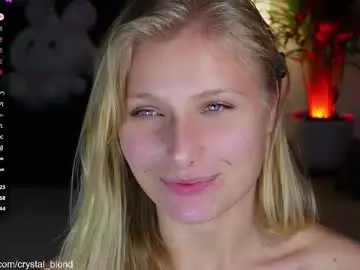 Chaturbate Best live sex cam show of crystal_blond