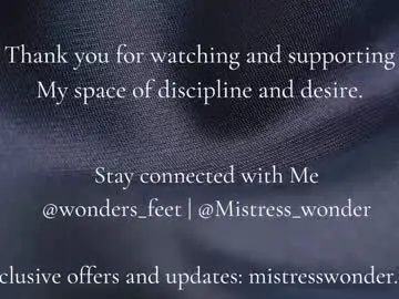 Chaturbate Nude Webcam of wonders_feet