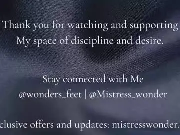 Chaturbate Live Sex of wonders_feet