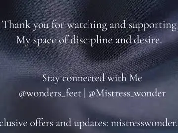 Chaturbate Private Sex Chat of wonders_feet