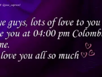 Chaturbate Best Webcam of joss_caprice