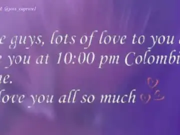 Chaturbate Free Porn Cam of joss_caprice