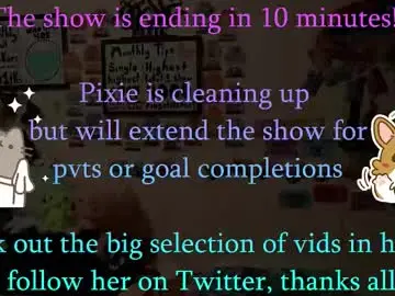 Chaturbate Live Sex Cam of ten_tickle_pixie