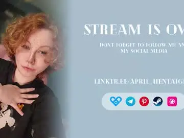 Chaturbate Best live sex cam show of april_hentaigirl