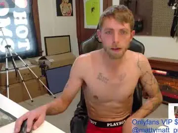 Chaturbate Nude Webcam of mattymatt_free