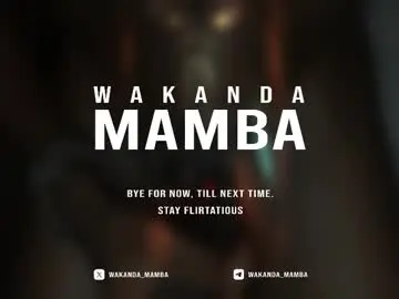 Chaturbate Best Webcam of wakanda_mamba