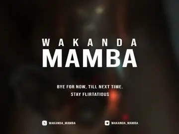 Chaturbate Adult Webcams of wakanda_mamba