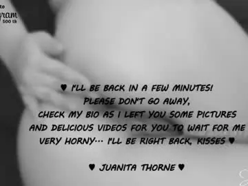 Chaturbate Private Sex Chat of juanita_thorne