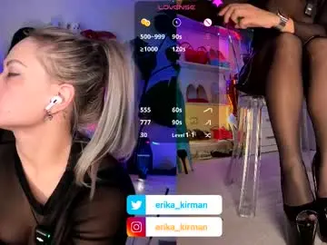 Chaturbate Watch Live Sex Cams of erika_kirman