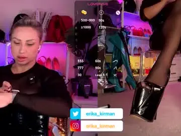 Chaturbate Private Sex Chat of erika_kirman
