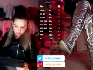 Chaturbate Free Live Porn of erika_kirman