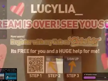 Chaturbate Best live sex cam show of lucylia_