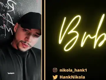 Chaturbate Best live sex cam show of nikolahank1