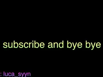 Chaturbate Watch Live Sex Cams of luca_syn