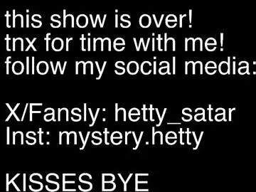 Chaturbate Live Sex of hetty_satar