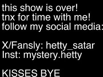 Chaturbate Live Sex Cam of hetty_satar