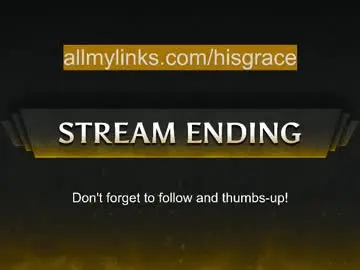 Chaturbate Best live sex cam show of his_grace