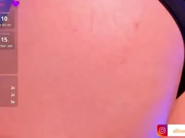 Chaturbate Adult Video Chat of allisonrogersx