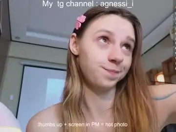 Chaturbate Best live sex cam show of agnessi_