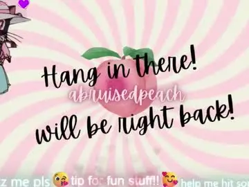 abruisedpeach from chaturbate