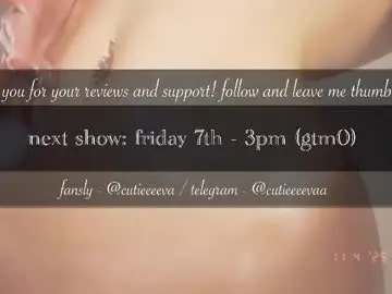 Chaturbate Free Live Porn of cutieeeeva