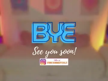 Chaturbate Live Porn of cammiefoalss