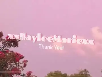 Chaturbate Sex Cam of xxhayleemariexx