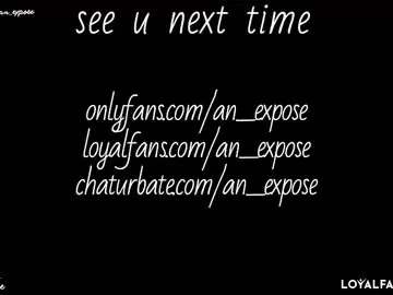 Chaturbate Live Sex of an_expose