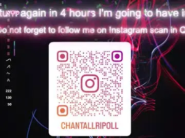 Chaturbate Best live sex cam show of chantallripoll